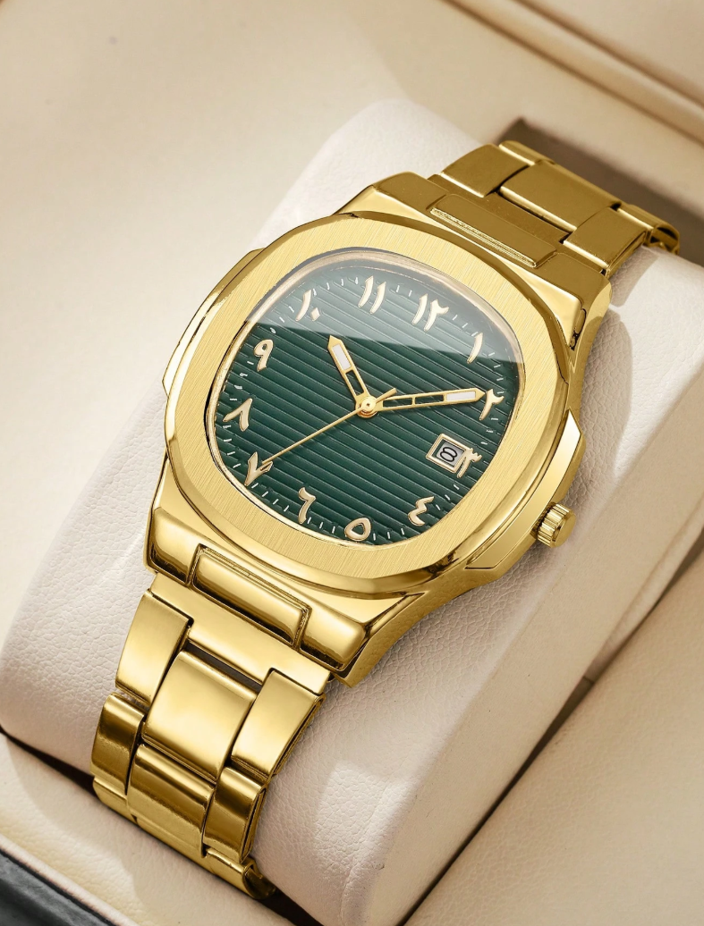 MULUKHAK Green dial Gold Bracelet Watch