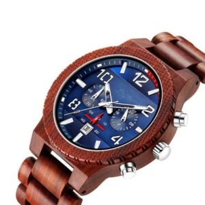 MULUKHAK Wooden Red Sandalwood Watch