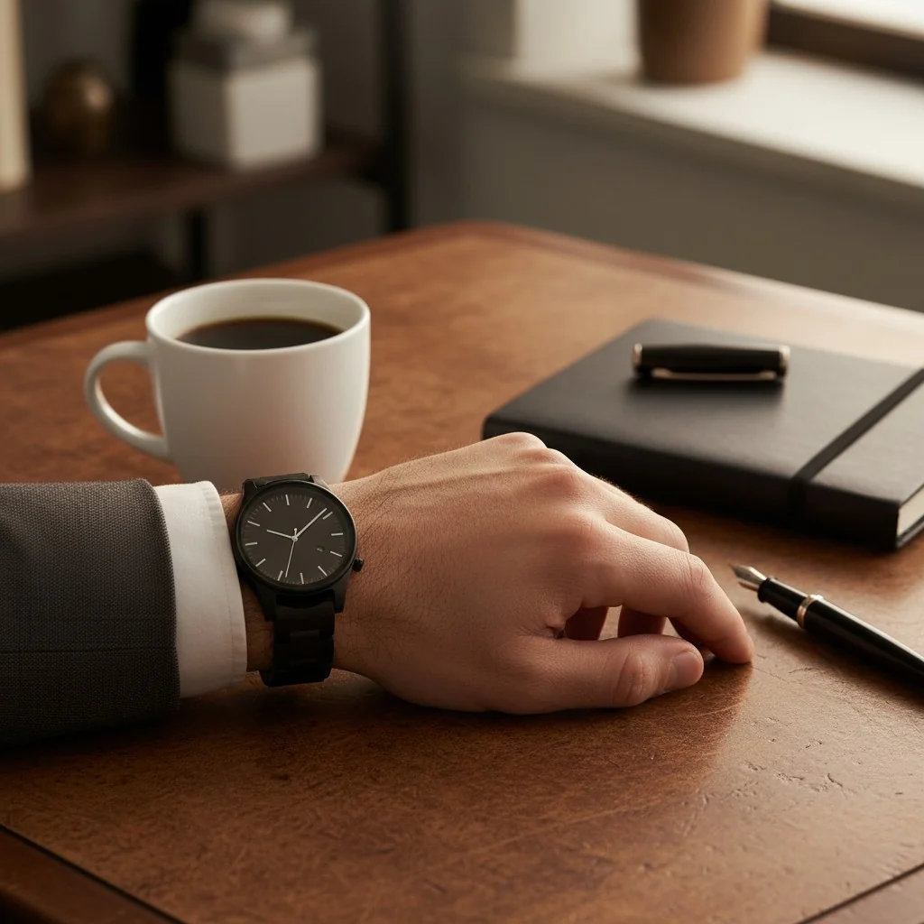 MULUKHAK Quartz Wooden Watch - Image 3