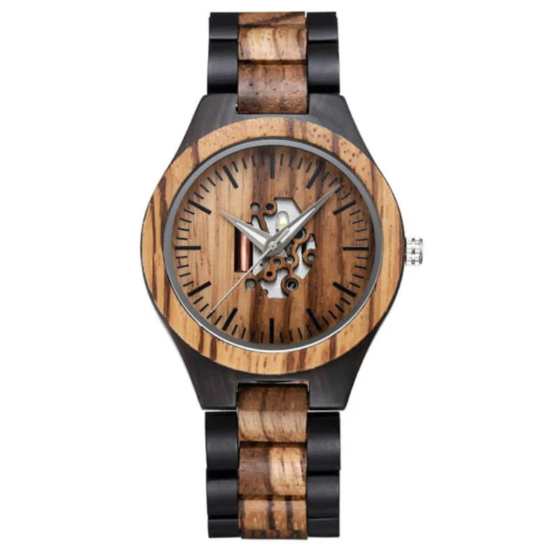 MULUKHAK Ebony Wooden Watch